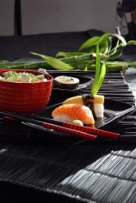 Bambusowy zestaw do sushi